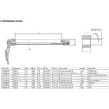Srsuntour SR Suntour – Steckachse Q-Loc 15 100 mm 15qlc2 cr-mo fka069–05