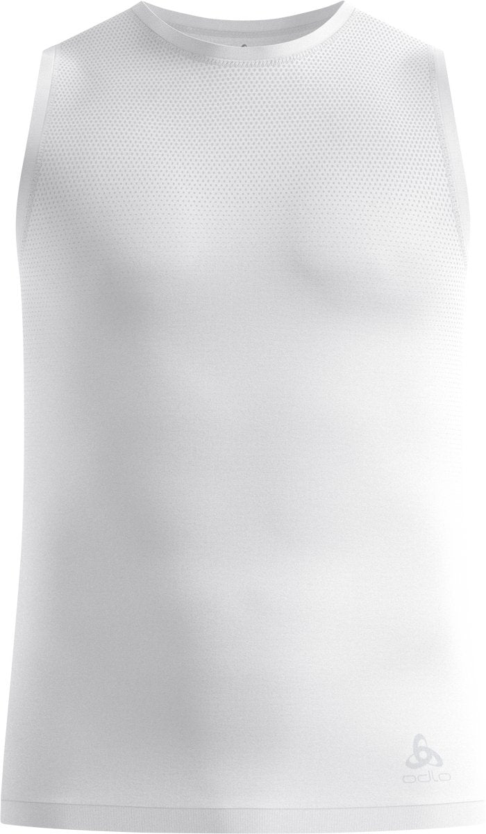 Odlo Performance X-Light Base Layer Singlet mit Rundhalsausschnitt – Herren – Weiß – S