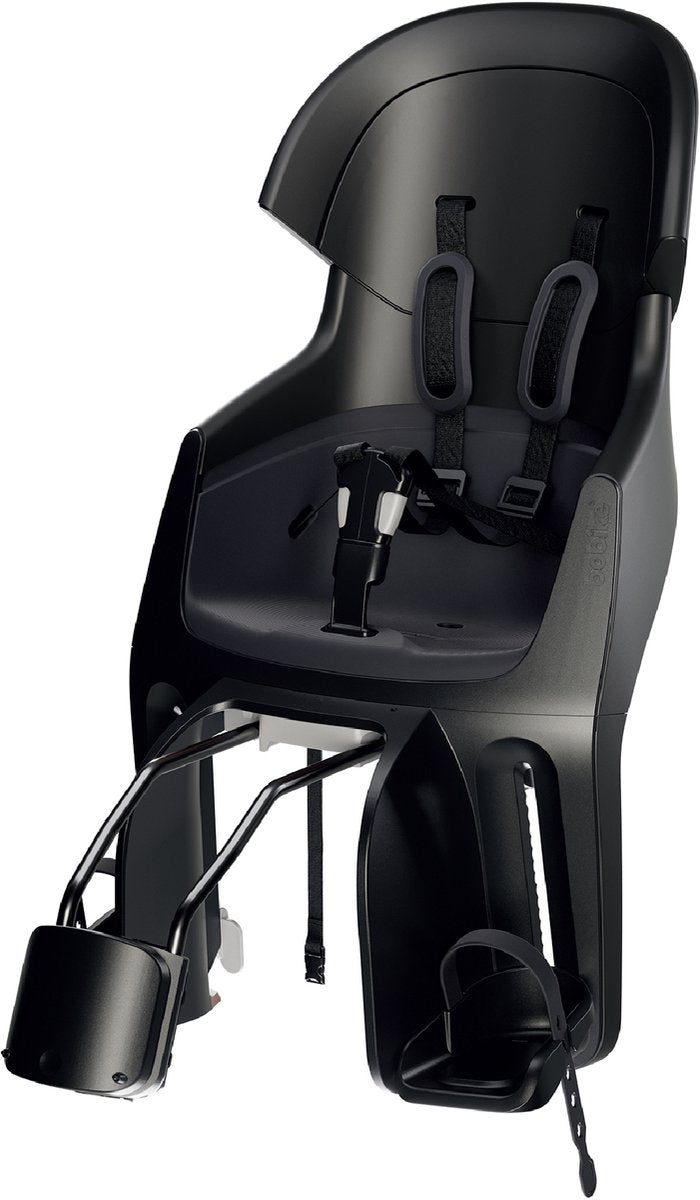 Bobike Kindersitz hinten Evolve Maxi - Rahmenmontage - Urban Black
