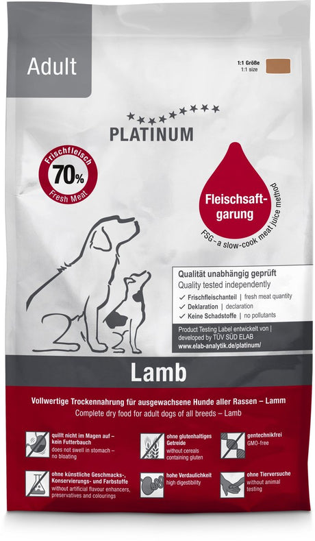 Platin Erwachsener 1,5kg | Lamm