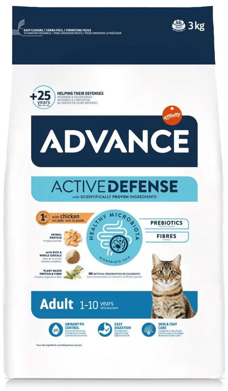 Advance – Adult – Hühnerreis – Katzenfutter – 3 kg