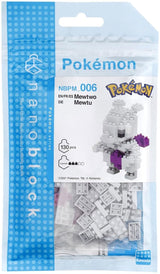 Bandai – Nanoblock – Mewtwo – Pokémon – Mini-Steinfigur – Bauset – Pixel Mewtwo Pokémon-Figurenbausatz – nbpm006