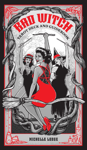 Bad witch tarot deck and guidebook