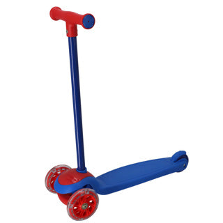 Alert - Tretroller - Dreirad - Blau Rot