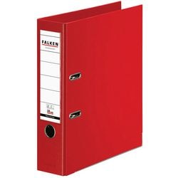 Ordner Falken Chromocolor A4 80 mm PP (Polypropylen) rot 2-Ring 1 Stück