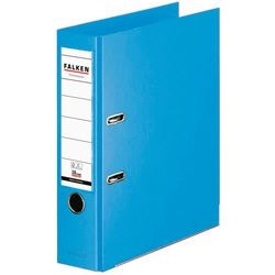 Ordner Falken Chromocolor A4 80 mm Karton, PP (Polypropylen) hellblau 1 Stück