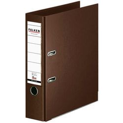 Ordner Falken Chromocolor A4 80 mm Karton, PP (Polypropylen) braun 2-Ring 1 Stück