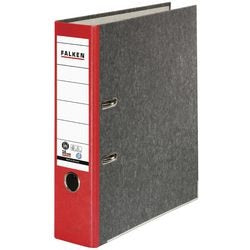 Ordner Falken A4 80 mm Karton rot 2-Ring 80024516 1 Stück