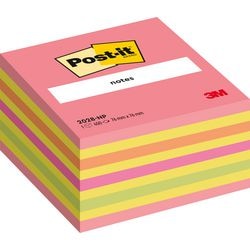 Kleurkubussen post-it 2028-np 76 x 76 mm assorti neon 450 vel