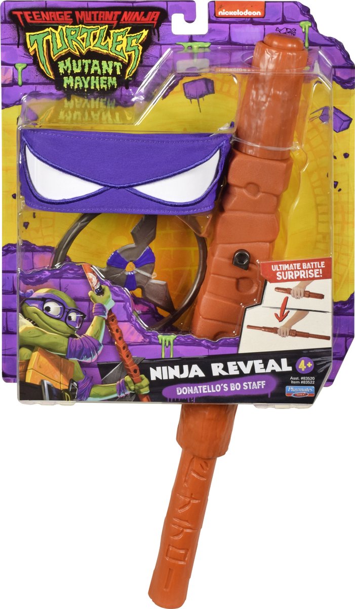 Teenage Mutant Ninja Turtles – Donello verwandelt Bo-Stab