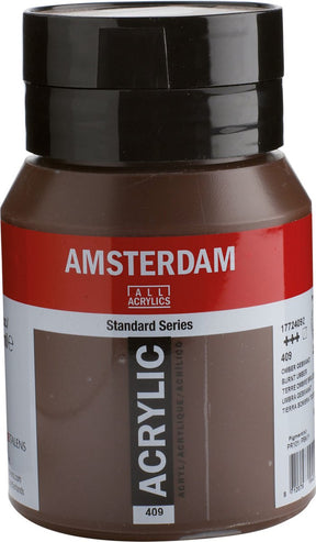 Acrylfarbtopf der Amsterdam Standard-Serie, 500 ml, gebranntes Umbra 409