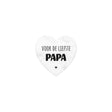 Paperdreams Marmorherz – Papa – 5 x 5 cm