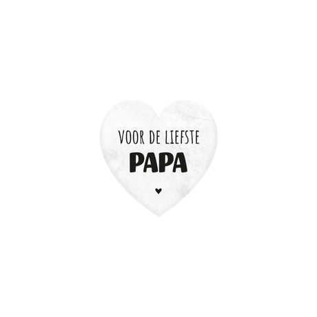 Paperdreams Marmorherz – Papa – 5 x 5 cm