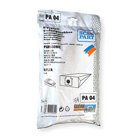 Scanpart pa04 Staubbeutel Panasonic 5 Stück