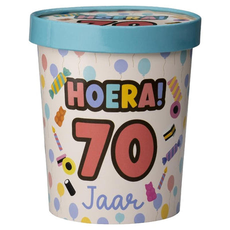 Paperdreams Bonbonbecher ø12x14cm – 70 Jahre