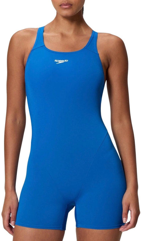 Speedo Endurance+ Legsuit Damen Sportbadeanzug - Blau