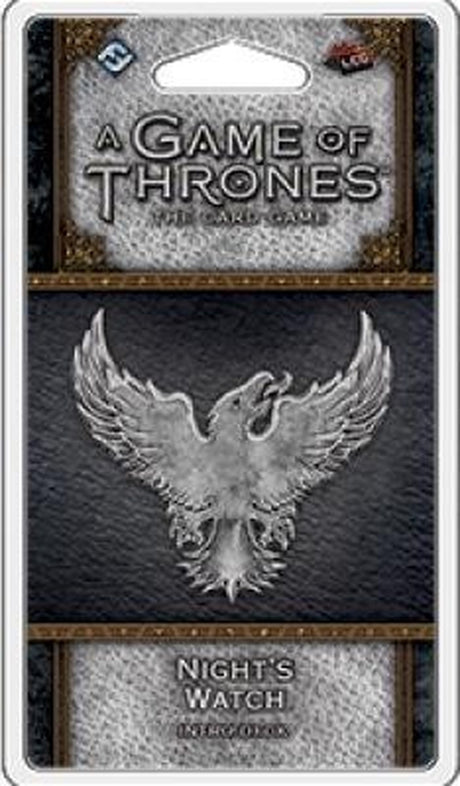 Asmodee A Game of Thrones: Das Kartenspiel (zweite Auflage) – House Night's Watch Intro-Deck