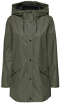 Only - onlelisa raincoat otw noos - dames - gewatteerde jassen