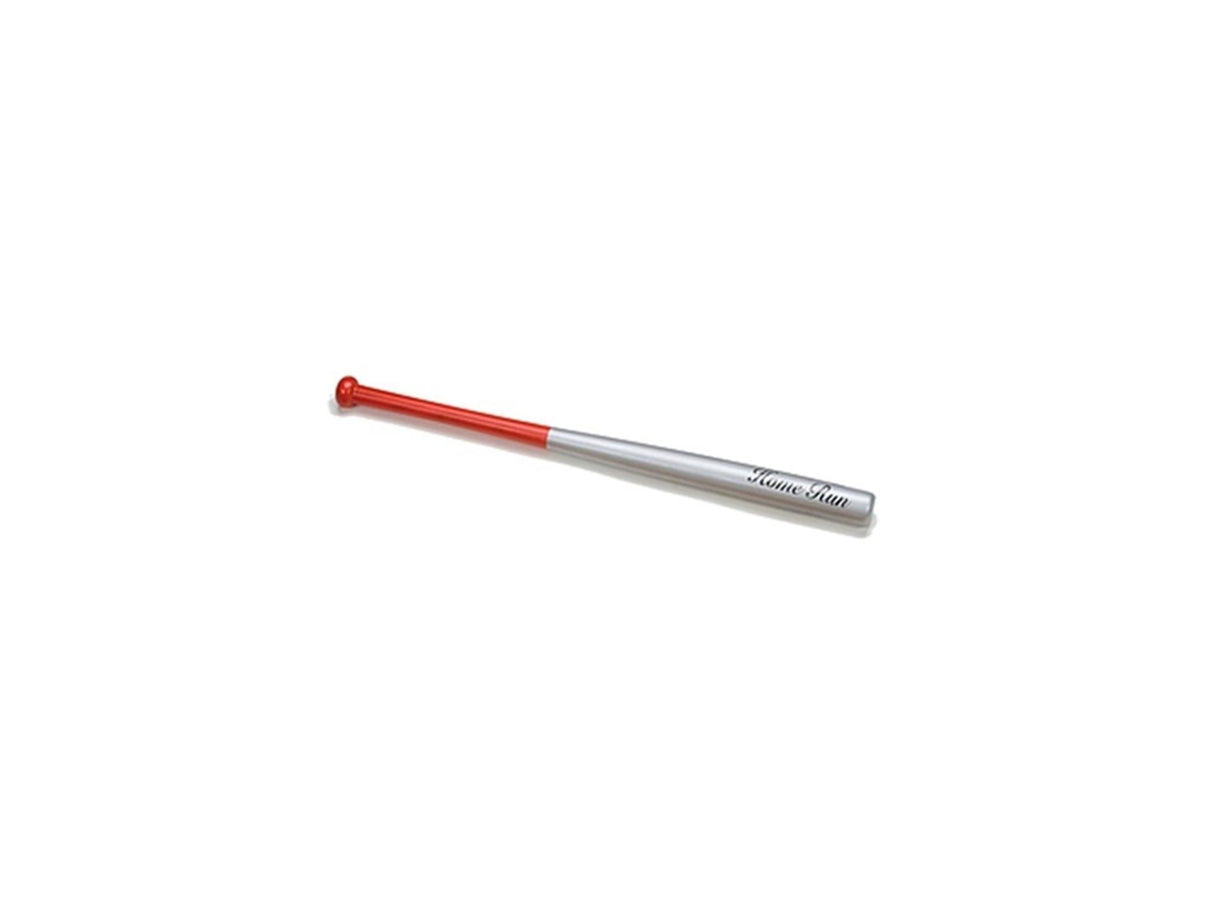 Engelhart Baseballschläger Holz Rot Silber 71cm