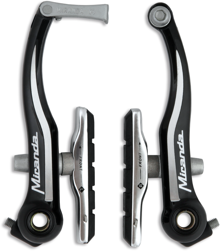 Miranda V-Brake Sirius Mat-Zwart Universal vorne oder hinten