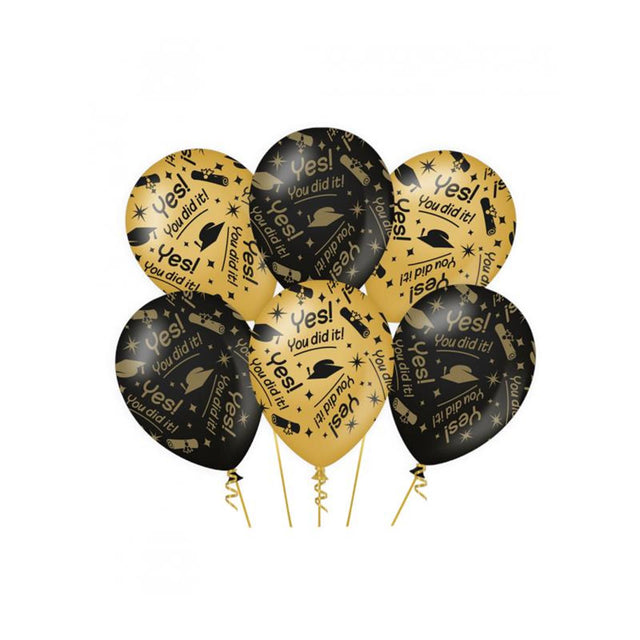 Paperdreams edler Partyballon – You Did It, 6 Stück