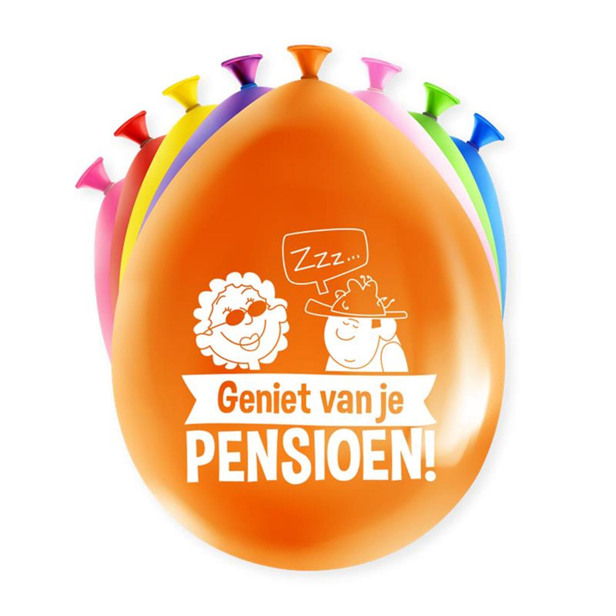 Paperdreams Happy Party Ballon – Ruhestand 8 Stück
