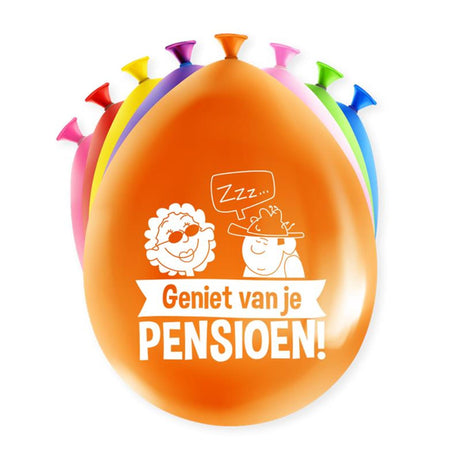 Paperdreams Happy Party Ballon – Ruhestand 8 Stück