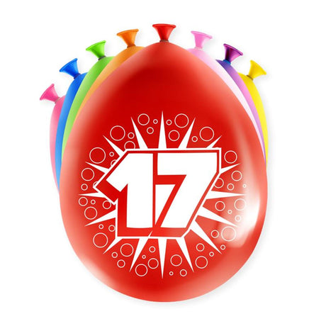 Paperdreams fröhlicher Partyballon – 17 Jahre