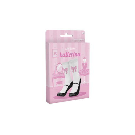 Paperdreams silly socks - ballerina - polyester