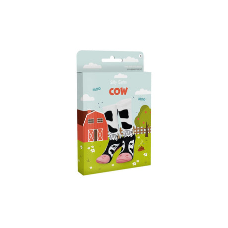 Paperdreams silly socks - cow - polyester