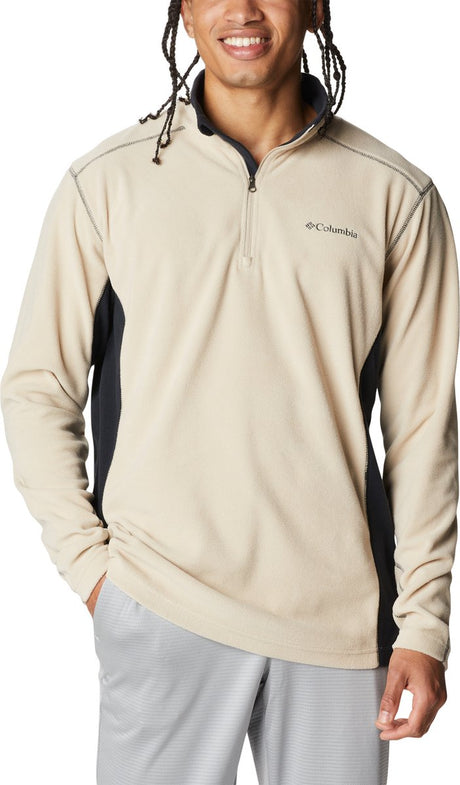 Columbia Klamath Range™ II Fleecepullover mit halbem Reißverschluss – Outdoor-Pullover – Fleecepullover – Herren – Größe S – Braun