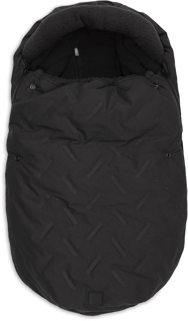 Jollein voetenzak groep 0+ 3 5 punts embossed nearly black