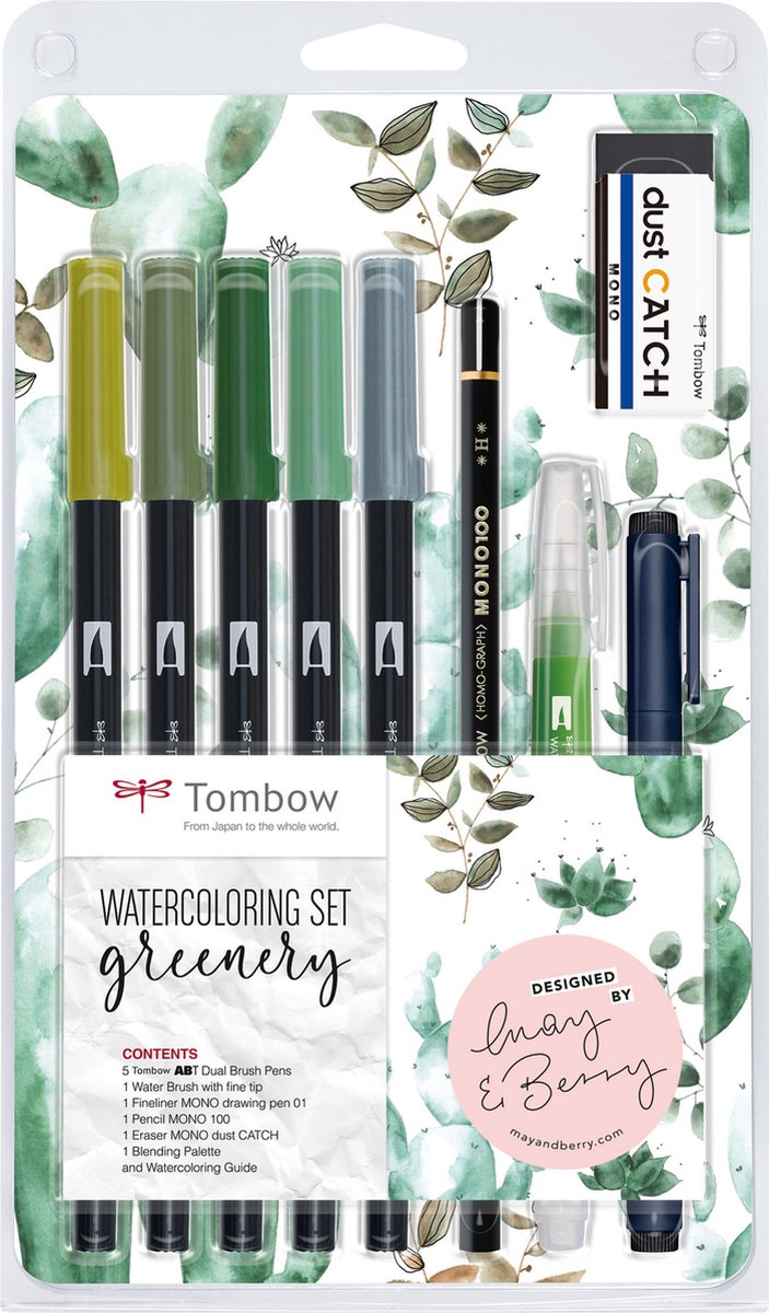 Tombow • Aquarell-Set Grün