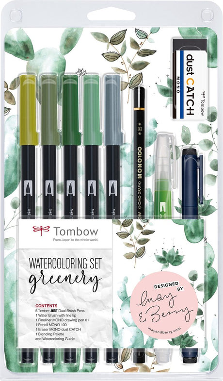 Tombow • Aquarell-Set Grün