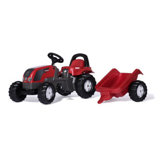 Rolly Toys Treppentraktor Rollykid Valtra Junior Red