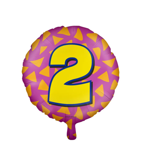 Paperdreams Happy Folienballon – 2 Jahre
