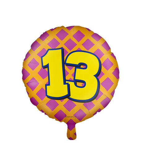Paperdreams Happy Folienballon – 13 Jahre