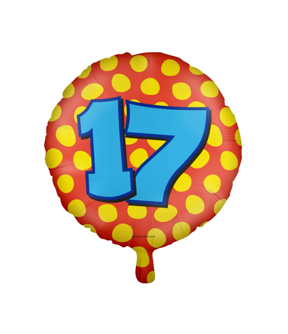 Paperdreams Happy Folienballon – 17 Jahre