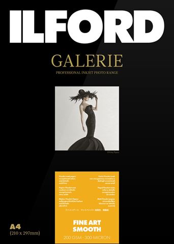Ilford Gallery FineArt glatt 200 g A3 25 Blatt