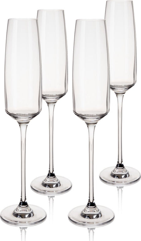 Viski Reserve Julien Champagnerglas – Kristall – 175 ml – 4 Stück