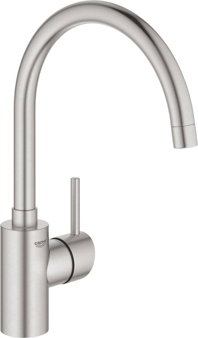 Grohe concetto keukenkraan - draaibare uitloop - rvs (supersteel)