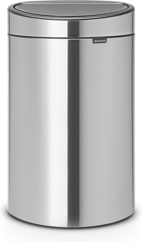 Brabantia Touch Bin Abfallbehälter – 10+23 Liter – Mülltrennung – mattierter Stahl