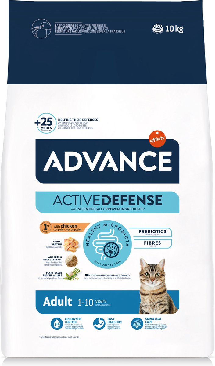 Advance - Katzenfutter mit Huhn und Reis für Erwachsene - 10 kg