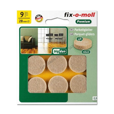 Fix-o-moll Filzgleiter ø35mm beige