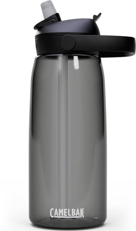 Camelbak Thrive Flip Straw Trinkflasche – 1 l – mit Strohhalm – Wasserflasche – Anthrazit