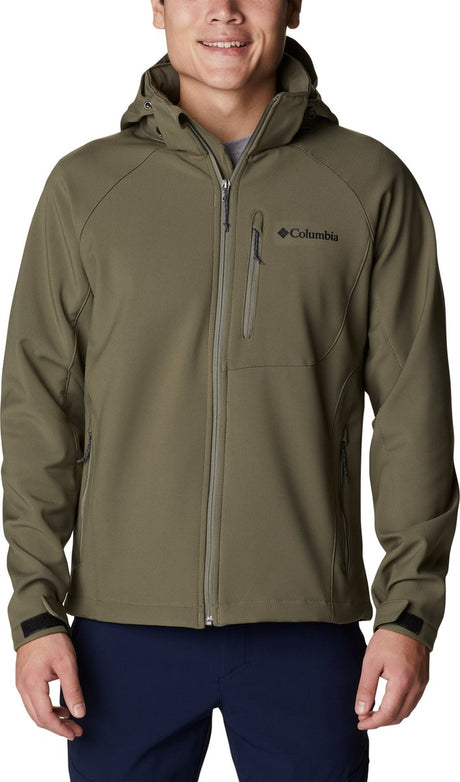 Columbia Cascade Ridge™ III Softshell Herren Outdoor-Jacke – Steingrün – Größe S