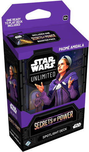 Fantasy flight games star wars unlimited tcg – secrets of power – padmé amidala – en