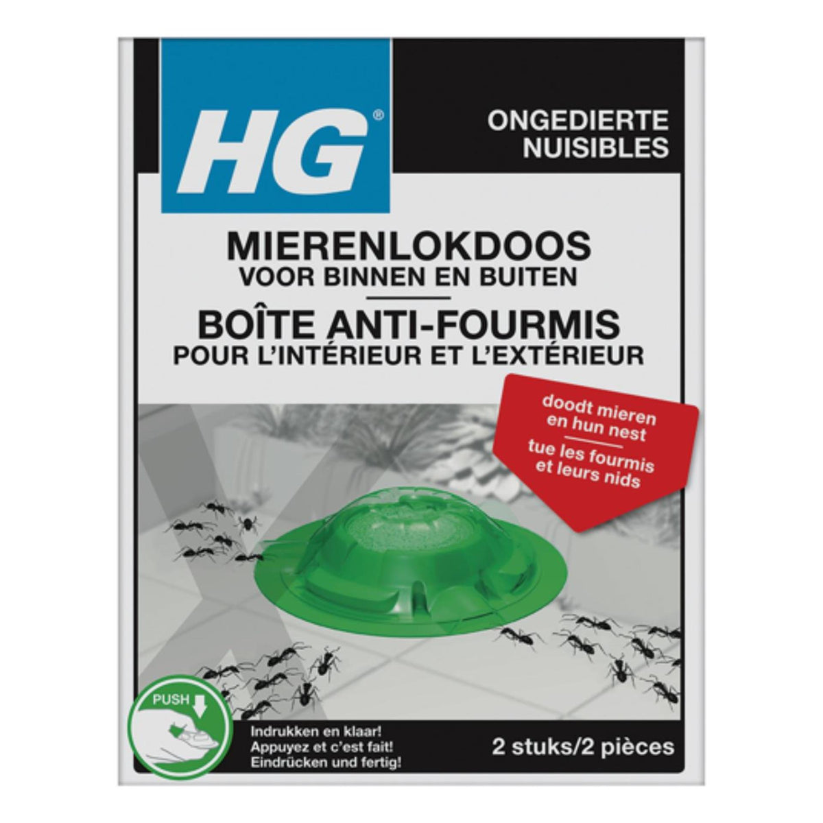 Maximus hg Ameisenköderbox für drinnen und draußen