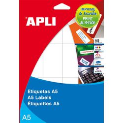 Apli etiketten alpi 581863 wit 600 stuk