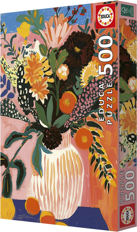 Educa - Puzzle - Boho-Blüte - 500 Teile - Puzzle.